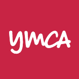 Central YMCA logo. red square logo